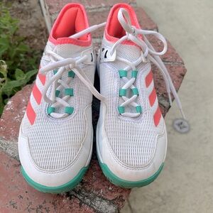 Adidas Ubersonic 4 Kids Shoes, tennis shoes, size 2 1/2, white